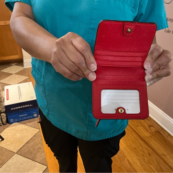 Coach red small wallet - Picture 6 of 6